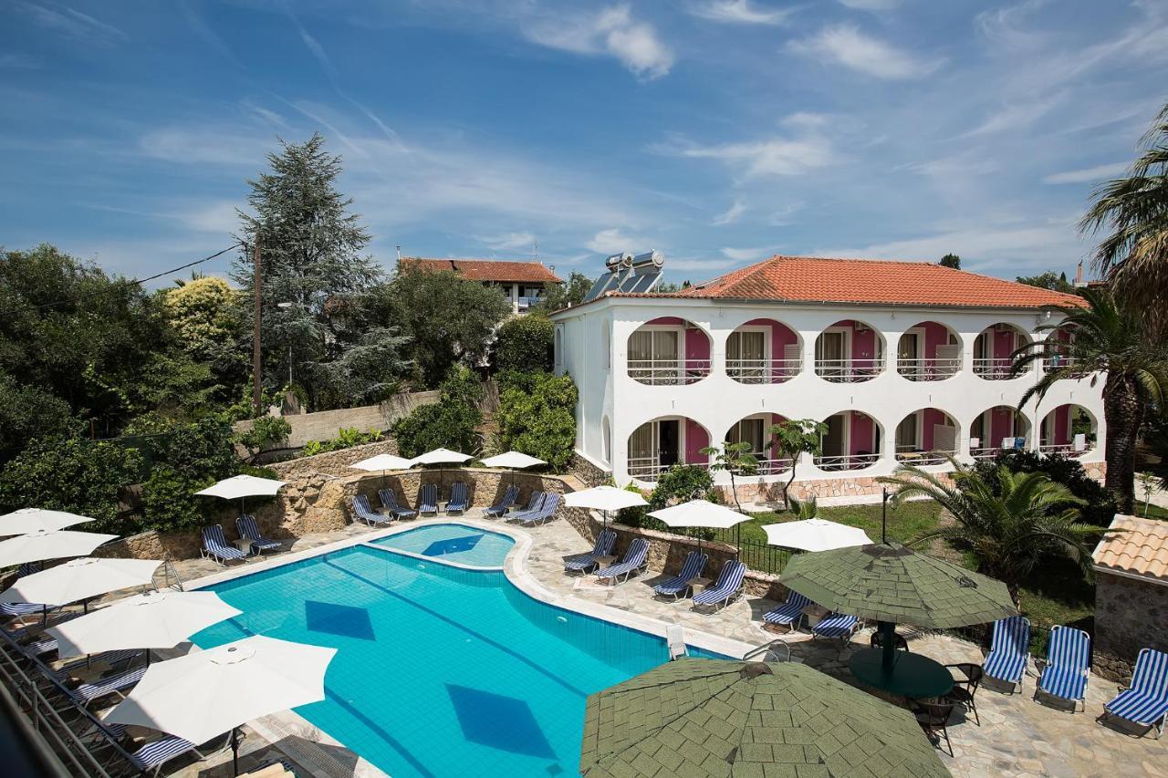 Mathraki Resort Gouvia Bagian luar foto